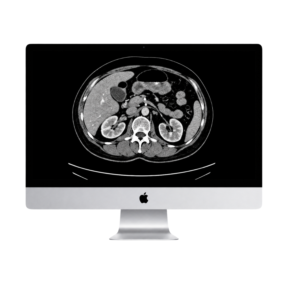 Portal de Exames no iMac