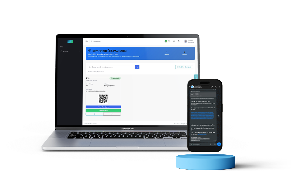 CloudCare em múltiplos dispositivos
